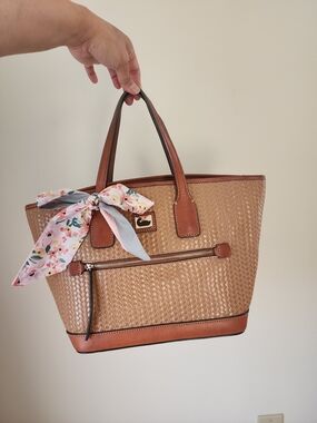 Dooney & Bourke Camden Woven Tote Bag